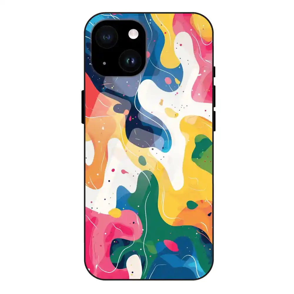 'Morning Hues - Glass Case For Apple iPhone 14 Plus
