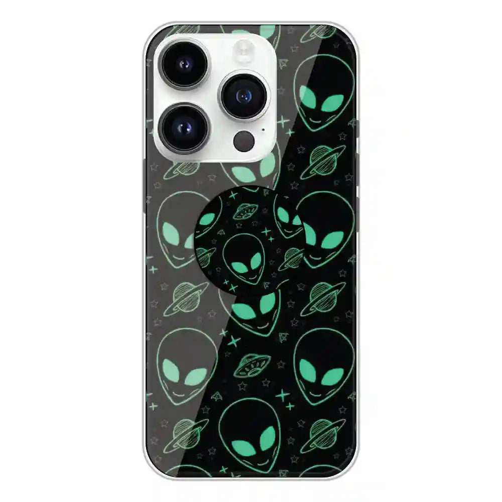 Aliens - Silicone Grip Case For Apple iPhone 14 Pro