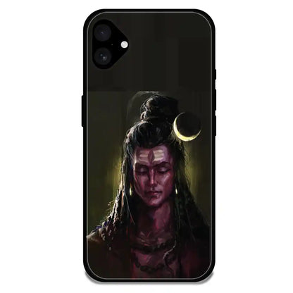 Lord Shiva - Glossy Metal Silicone Case For Apple iPhone Models
