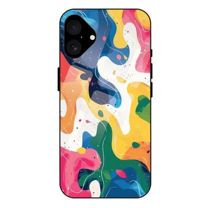 'Morning Hues - Glass Case For Apple iPhone 16 Plus