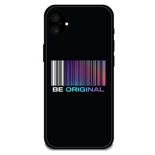 'Be Original - Glossy Metal Silicone Case For Apple iPhone 16 Plus
