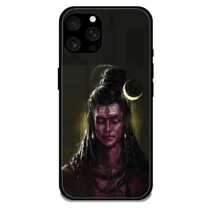 Lord Shiva - Glossy Metal Silicone Case For Apple iPhone Models