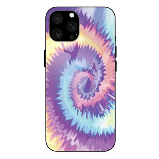 'Unicorn Tie Dye - Glass Case For Apple iPhone 16 Pro