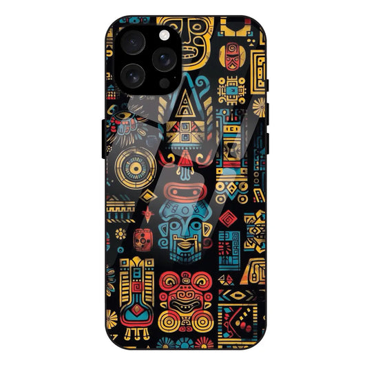 'Crepe Pattern - Glossy Metal Silicone Case For Apple iPhone 16 Pro