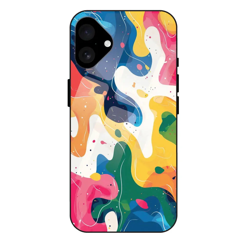 'Morning Hues - Glass Case For Apple iPhone 16