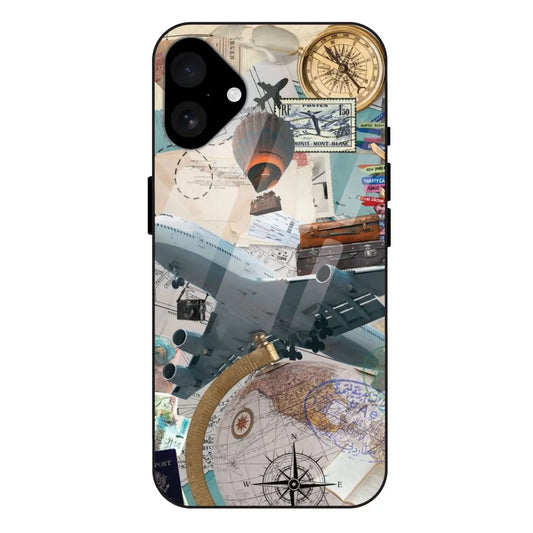 'Around the World - Glass Case For Apple iPhone 16