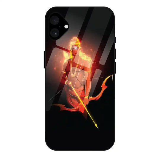 'Lord Rama - Glass Case For Apple iPhone 16
