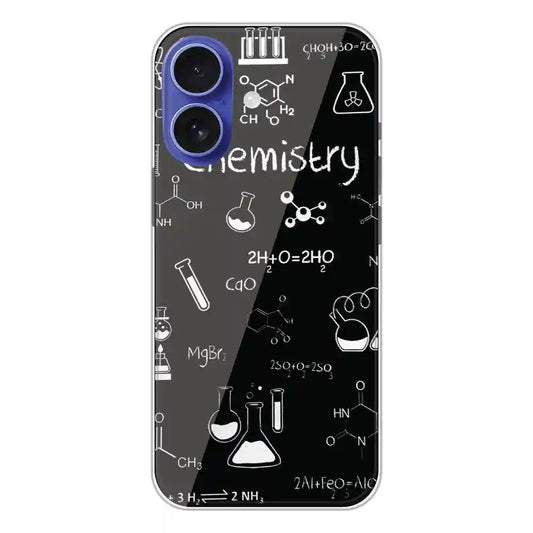 Chemistry - Printed Silicone Case For Apple iPhone 16