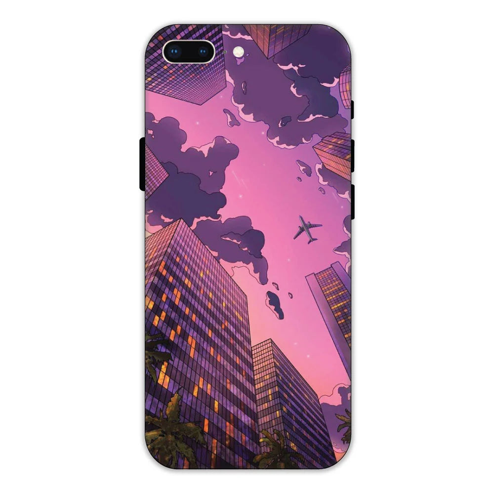 Purple Sky Hard Case Apple iPhone 7 Plus Models