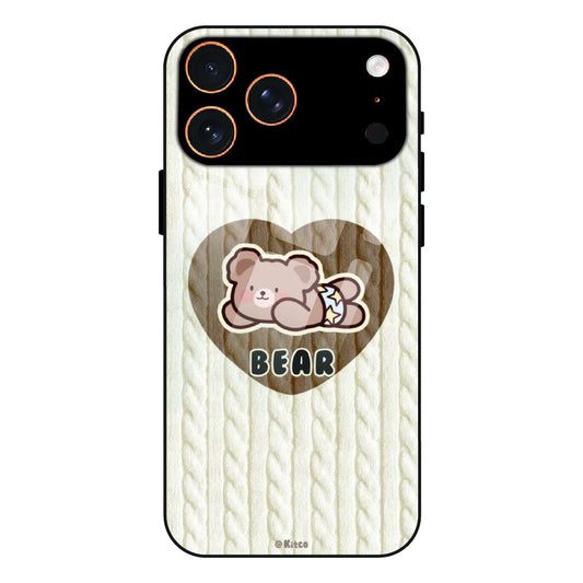 Bear Heart - Glass Case For Apple iPhone 17 Pro