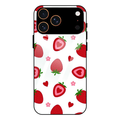 Strawberry - Glass Case For Apple iPhone 17 Pro