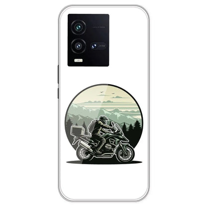 Biker - Printed Silicone Case For IQOO 10
