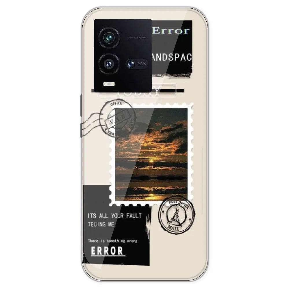 Post Card - Printed Silicone Case For IQOO 10