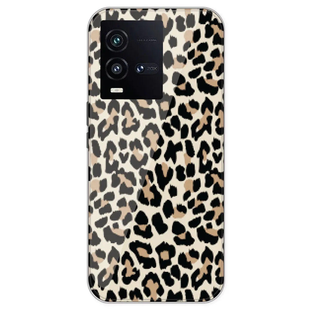 Leopard Print - Printed Silicone Case For IQOO 10
