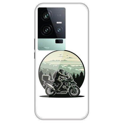 Biker - Printed Silicone Case For IQOO 11