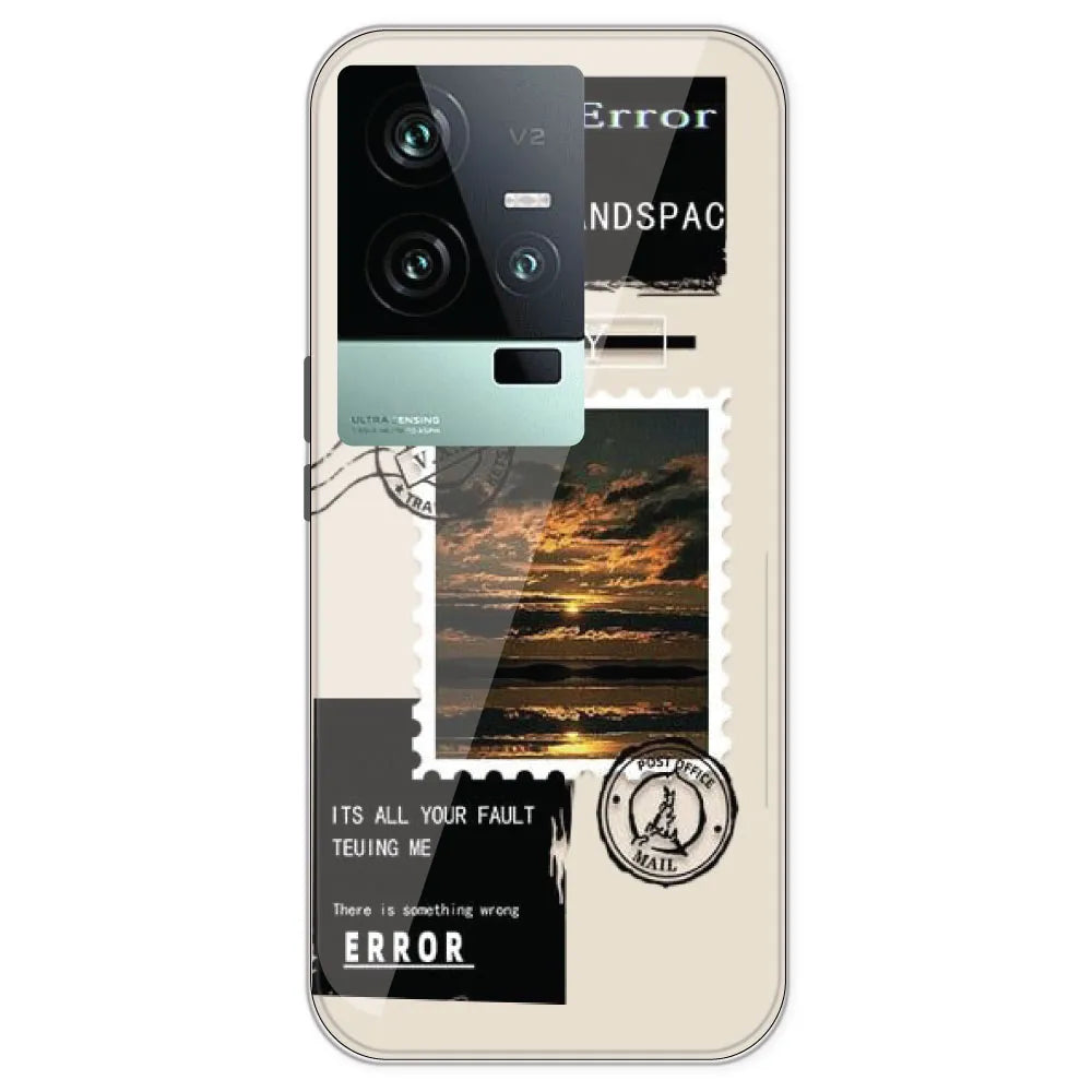 Post Card - Printed Silicone Case For IQOO 11