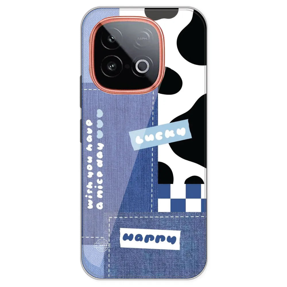 Cow Print Collage - Printed Silicone Case For IQOO Neo 10
