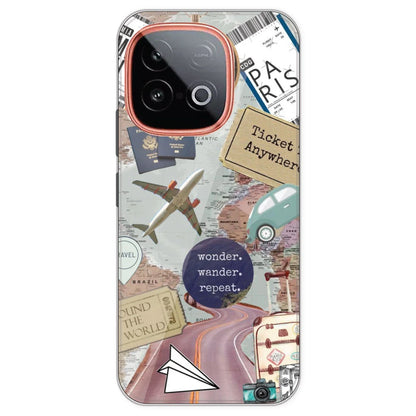 Travel Collage - Printed Silicone Case For IQOO Neo 10