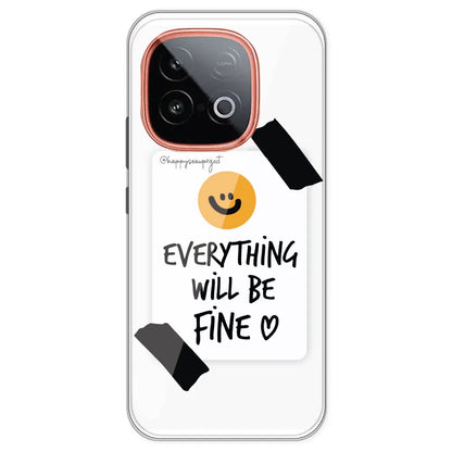 Everything Will Be Fine - Clear Printed Silicone Case For IQOO Neo 10