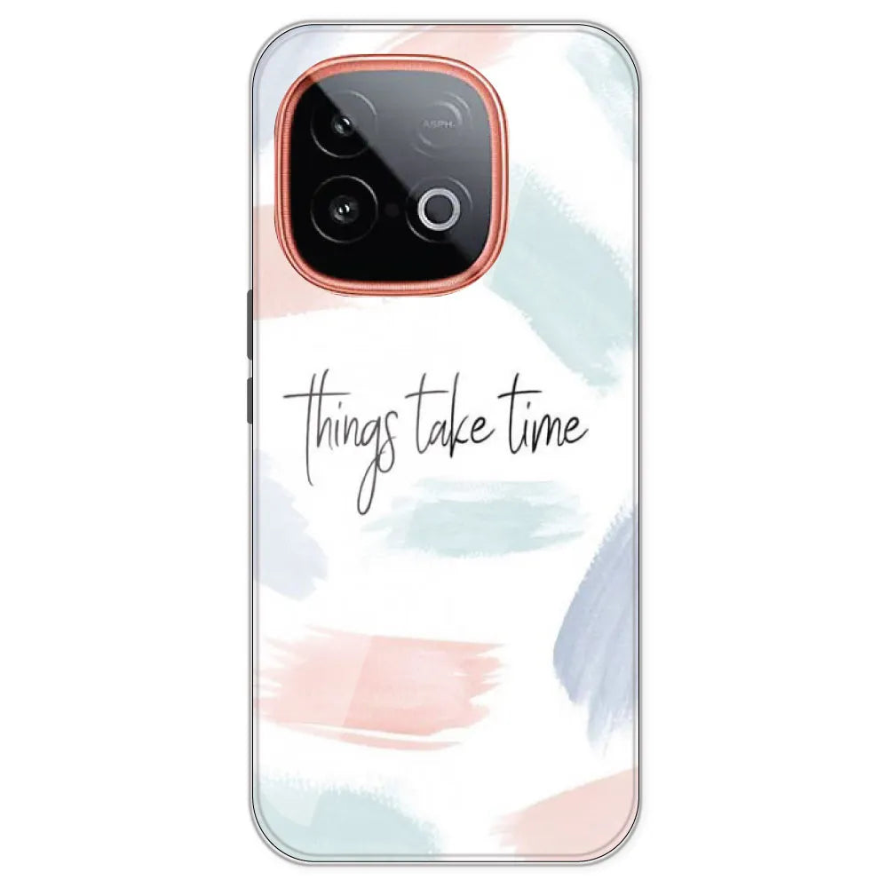 Things Take Time - Printed Silicone Case For IQOO Neo 10