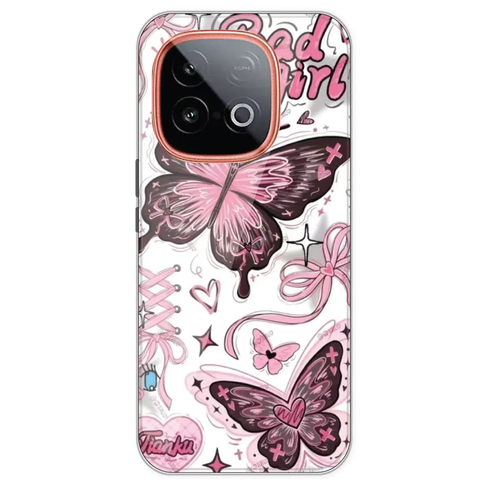 Bad Girl Butterfly - Printed Silicone Case For IQOO Neo 10