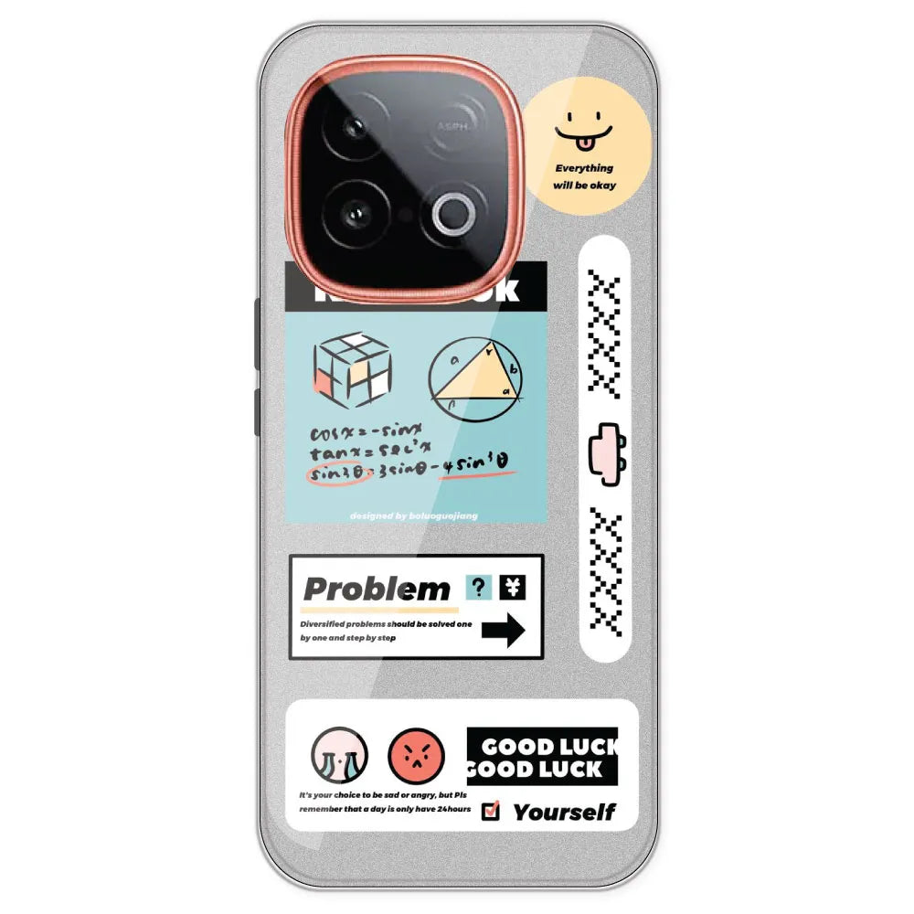 Exam Collage - Printed Silicone Case For IQOO Neo 10