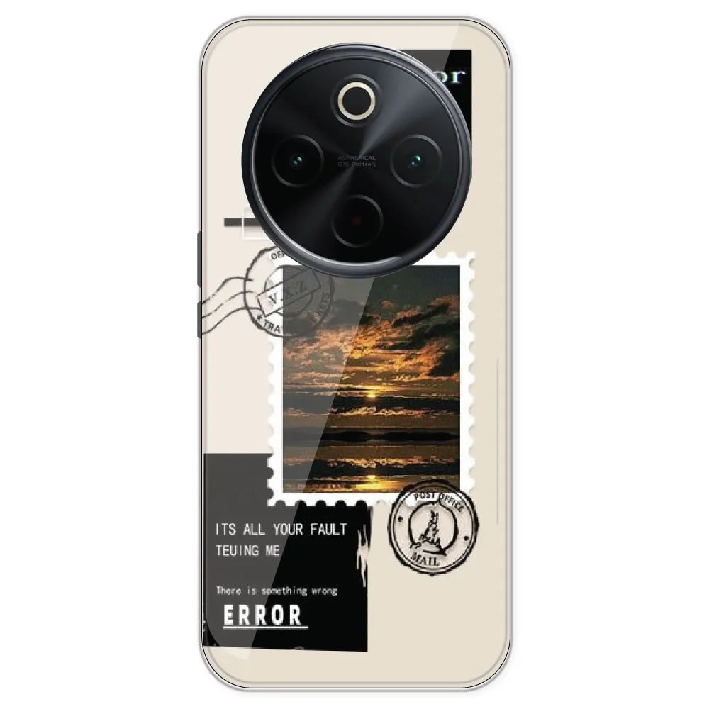 Post Card - Printed Silicone Case For IQOO Z10