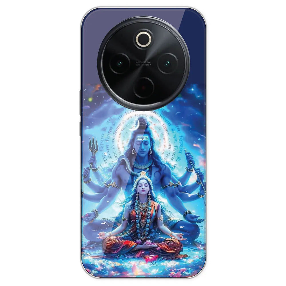 Shiv Parvati - Printed Silicone Case For IQOO Z10