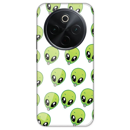 Alien - Clear Printed Silicone Case For IQOO Z10