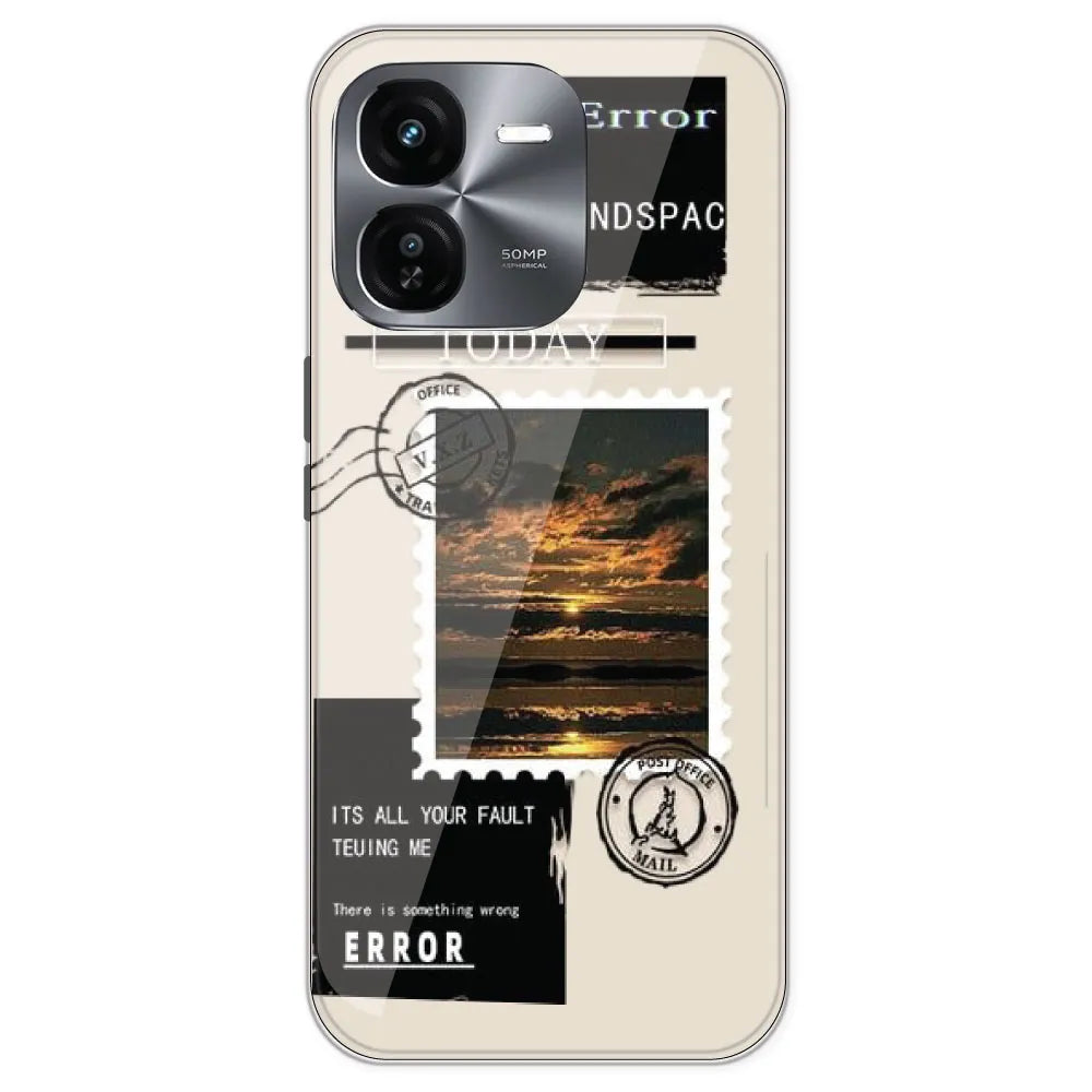 Post Card - Printed Silicone Case For IQOO Z9X