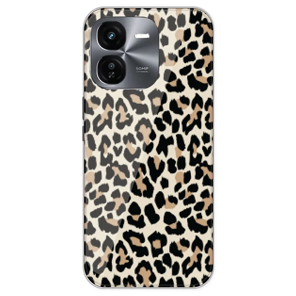 Leopard Print - Printed Silicone Case For IQOO Z9X