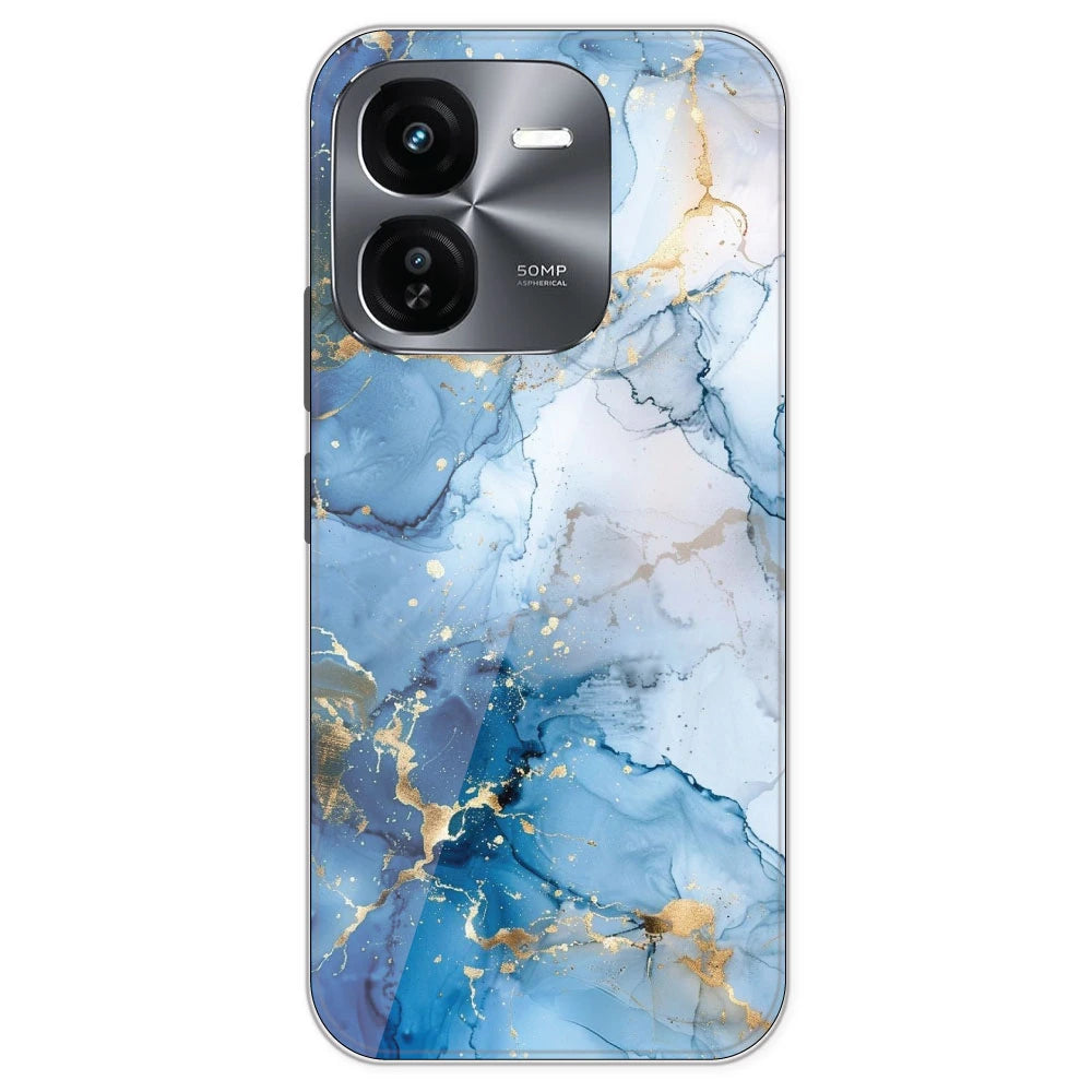 Blue Marble - Printed Silicone Case For IQOO Z9X