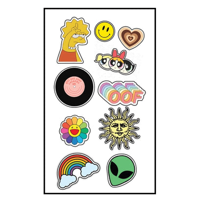 Indie Themed Stickers
