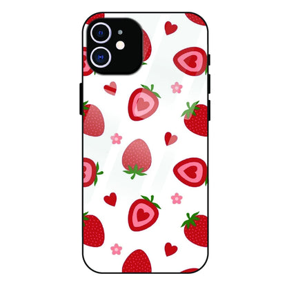 Strawberry - Glass Case For Apple iPhone 11