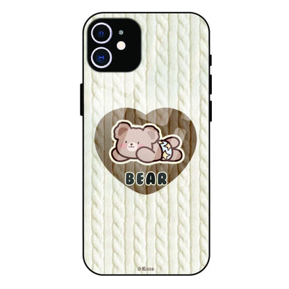 Bear Heart - Glass Case For Apple iPhone 11