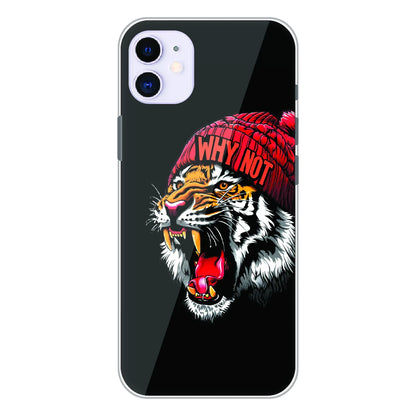 Why Not Tiger Street Art - Printed Silicone Case For Apple iPhone 11