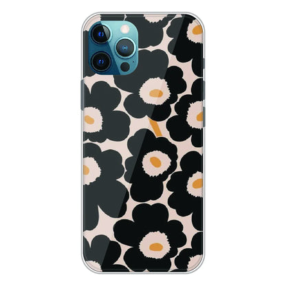 Bold Black Daisy Bloom - Printed Silicone Case For Apple iPhone 11 Pro