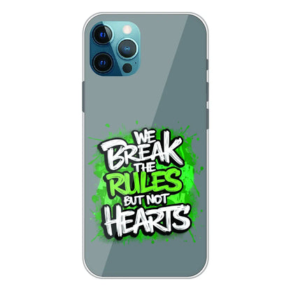 Break the Rules Quote - Printed Silicone Case For Apple iPhone 11 Pro