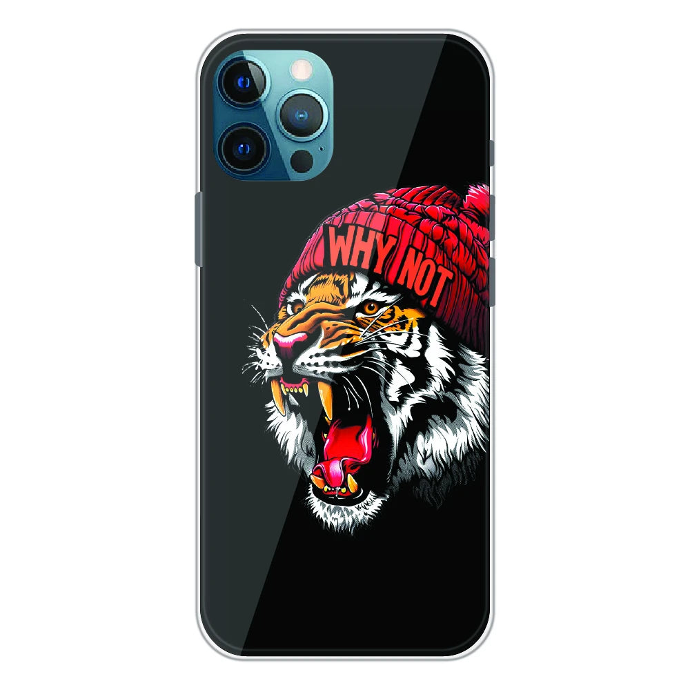 Why Not Tiger Street Art - Printed Silicone Case For Apple iPhone 11 Pro