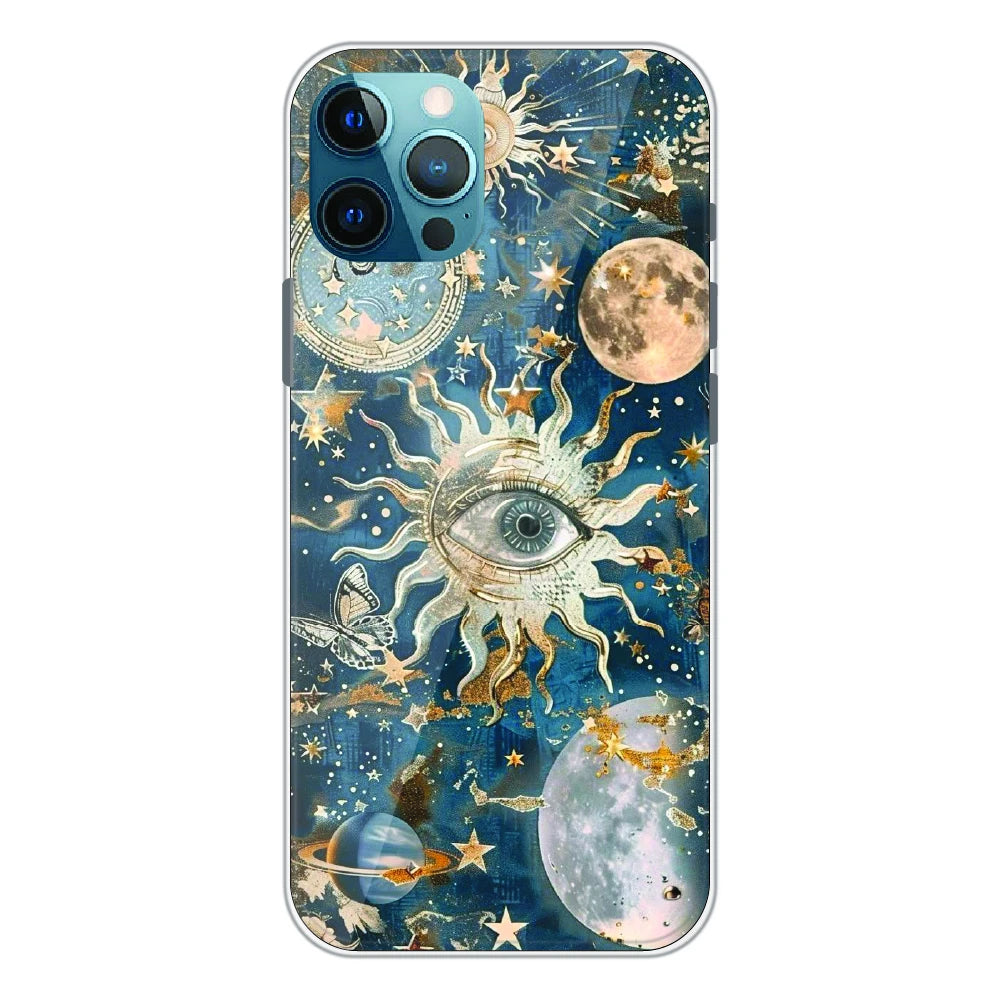 Mystic Cosmic Eye Galaxy - Printed Silicone Case For Apple iPhone 11 Pro Max