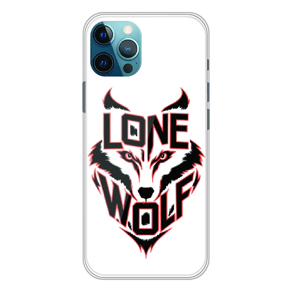 Lone Wolf Power Art - Printed Silicone Case For Apple iPhone 11 Pro Max