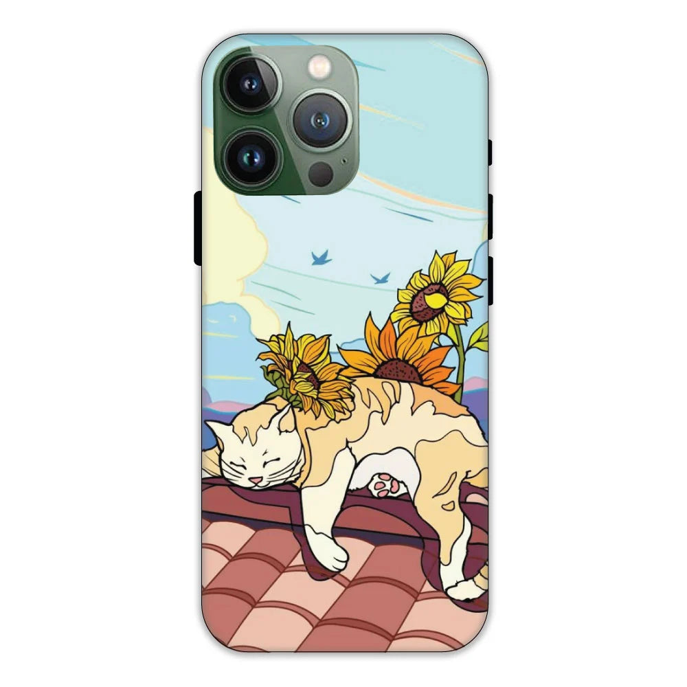 Sleepy Cat Hard Case Apple iPhone 11 Pro Max Models