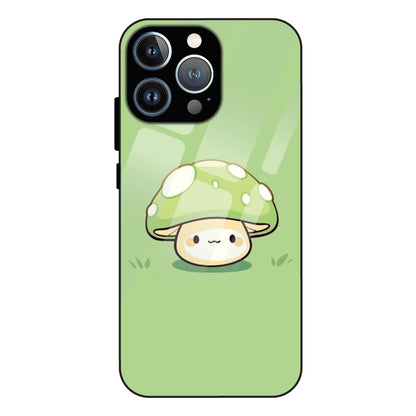 Cute Mushroom Character - Glass Case For Apple iPhone 11 Pro Max