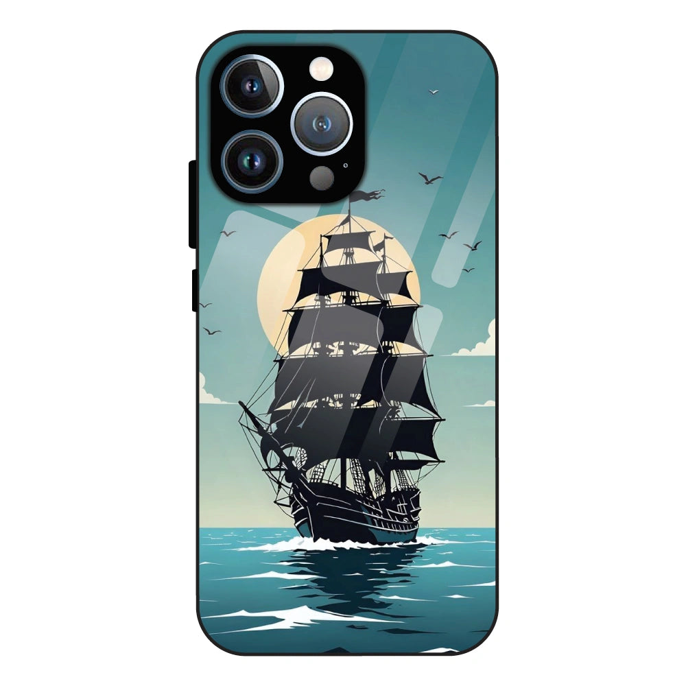 Nautical Sea Adventure - Glass Case For Apple iPhone 11 Pro Max
