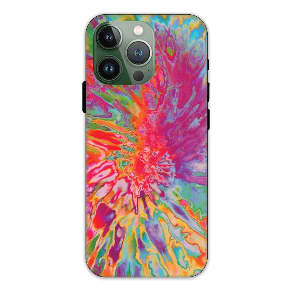 Orange Splash Tie Dye Hard Case Apple iPhone 11 Pro Max Models