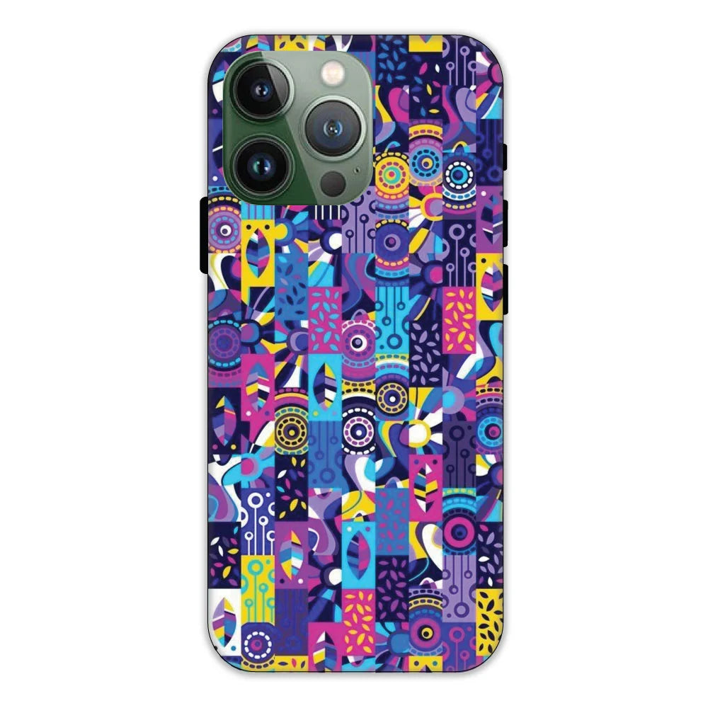 Purple Geometric Art Apple iPhone 11 Pro Max Models