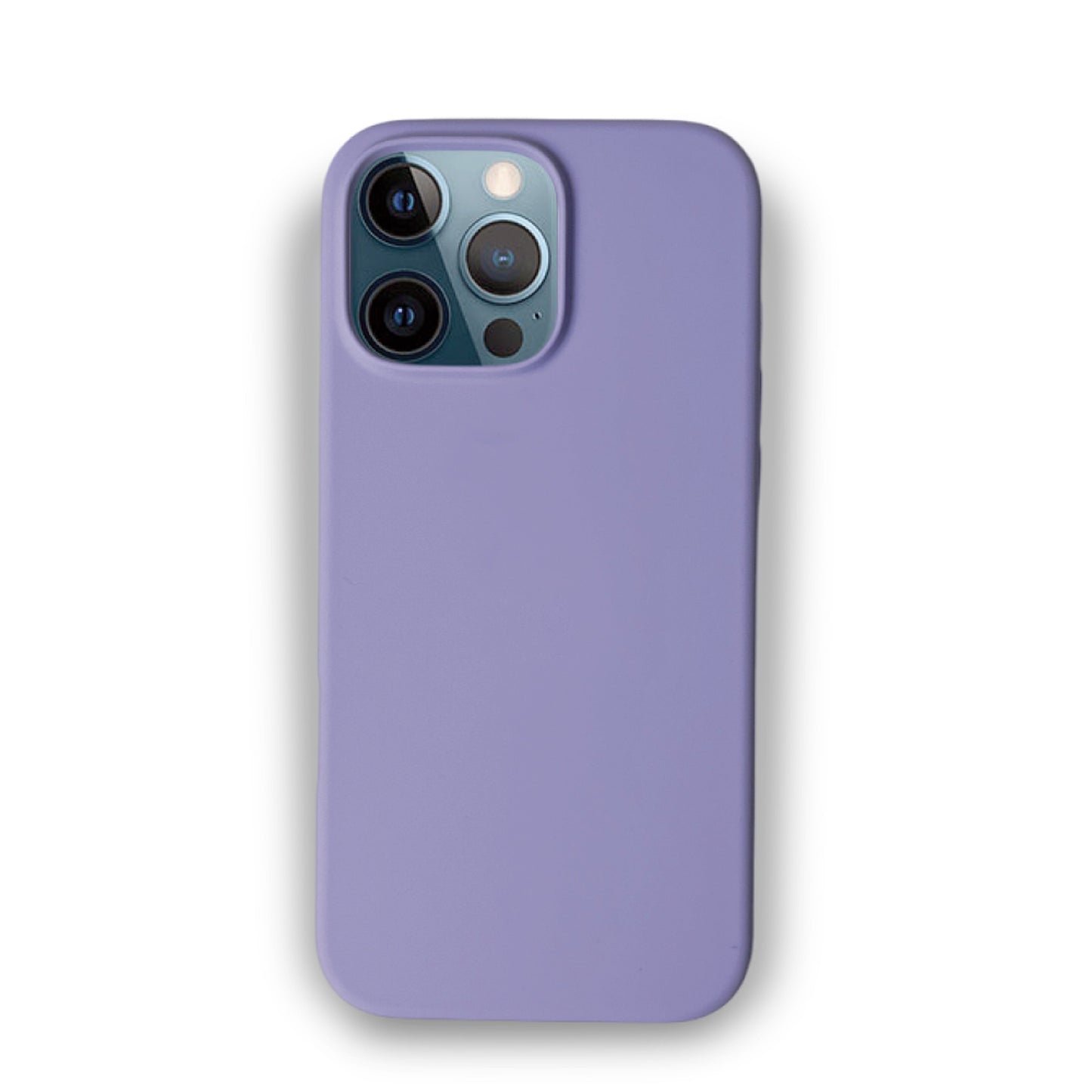 Lavender Liquid Silicone Case For Apple iPhone Models