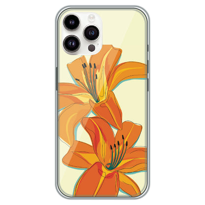 Amber Lily Bloom - Printed Silicone Case for Apple iPhone 11 Pro Max