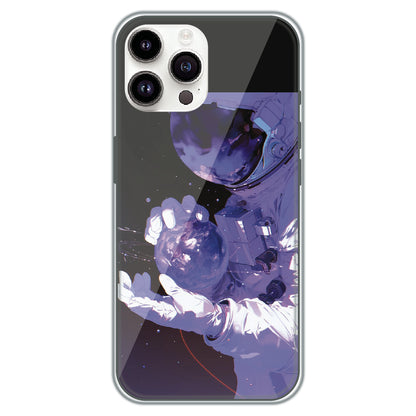 Astronaut in Space - Printed Silicone Case for Apple iPhone 11 Pro Max