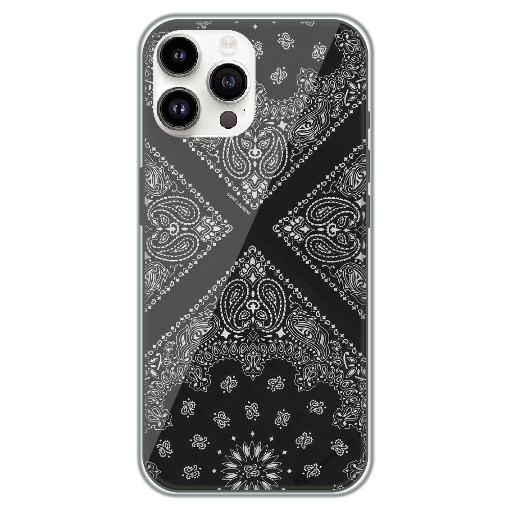 Black Bandana - Printed Silicone Case for Apple iPhone 11 Pro Max
